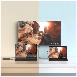 Satechi USB-C Multiport Adapter 8K USB-C, HDMI, 3x USB 3.2 Gen2 10Gbps, SD