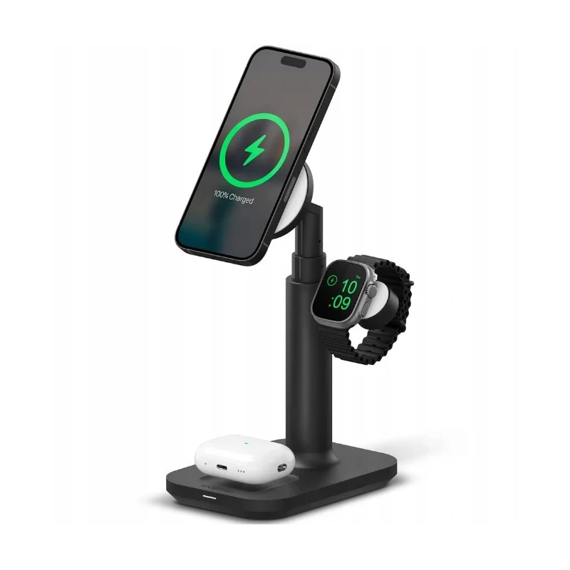 Mophie Extendable 3w1 regulowana stojąca ładowarka bezprzewodowa MagSafe