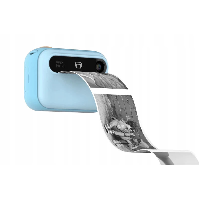 myFirst Camera Insta 20 - aparat natychmiastowy dla dzieci z drukarką i możliwością drukowania etykiet, ekranem 3" Full HD IPS i