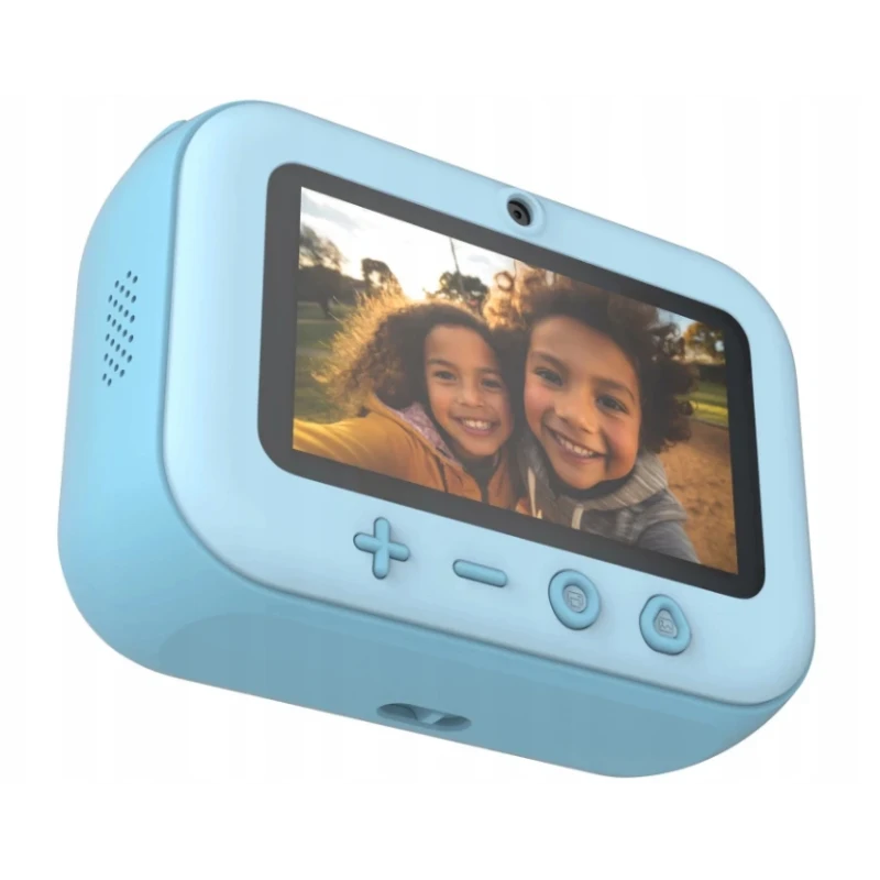 myFirst Camera Insta 20 - aparat natychmiastowy dla dzieci z drukarką i możliwością drukowania etykiet, ekranem 3" Full HD IPS i