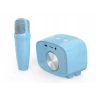myFirst Voice 2w1 karaoke dla dzieci mikrofon głośnik bezprzewodowy BT 5W (blue)
