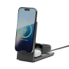 Native Union Rise 3-in-1 Qi2 Wireless Charger - bezprzewodowa ładowarka Qi2 15W do trzech urządzeń kompatybilna z MagSafe (black