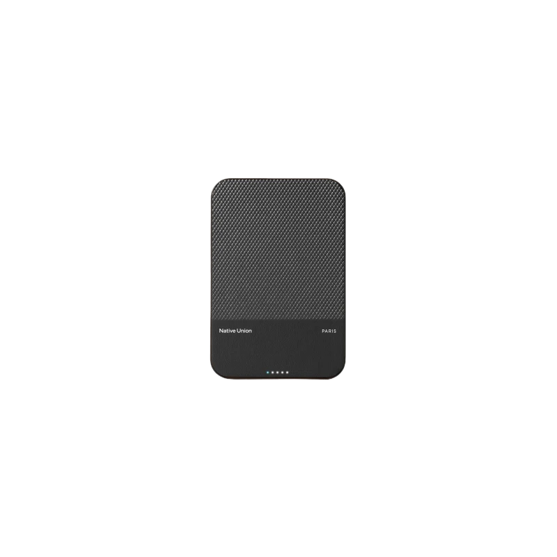 Native Union (Re)Classic Power Bank - magnetyczny powerbank 10000 mAh kompatybilny z MagSafe i Qi2, kabel USB-C - USB-C 15 cm w 