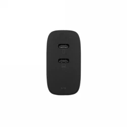 Native Union Fast GaN Charger - ładowarka 67W PD, 2x USB-C, adaptery US/UK/EU w zestawie (black)