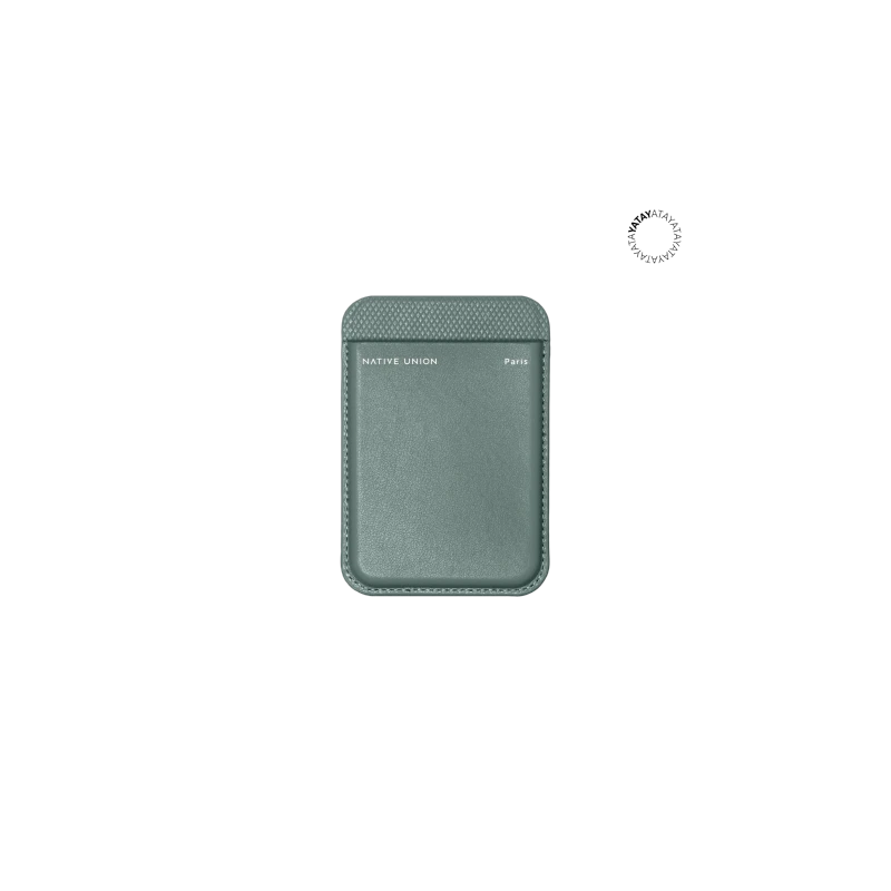 Native Union (Re)Classic Wallet - skórzany portfel kompatybilny z MagSafe (slate green)
