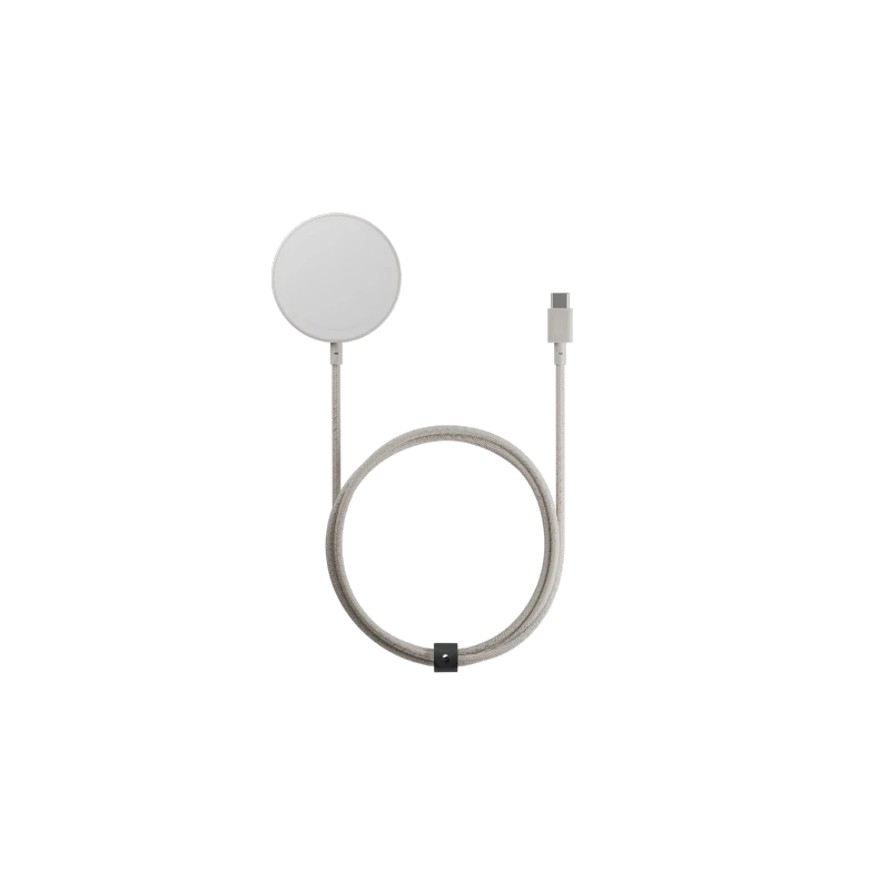 Native Union SnapStand Qi2 Wireless Charger - bezprzewodowa ładowarka Qi2 15W z podstawką kompatybilna z MagSafe (sandstone)