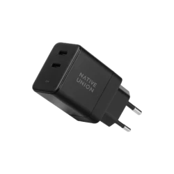 Native Union Fast GaN Charger - ładowarka 35W PD, 2x USB-C (black)