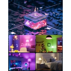 Lepro B1 AI WiFi BT Smart Bulb E27 inteligentne żarówki RGB 8,5W (4szt)
