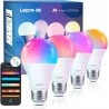Lepro B1 AI WiFi BT Smart Bulb E27 inteligentne żarówki RGB 8,5W (4szt)