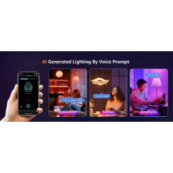 Lepro B1 AI WiFi BT Smart Bulb E27 inteligentne żarówki RGB 8,5W (2szt)