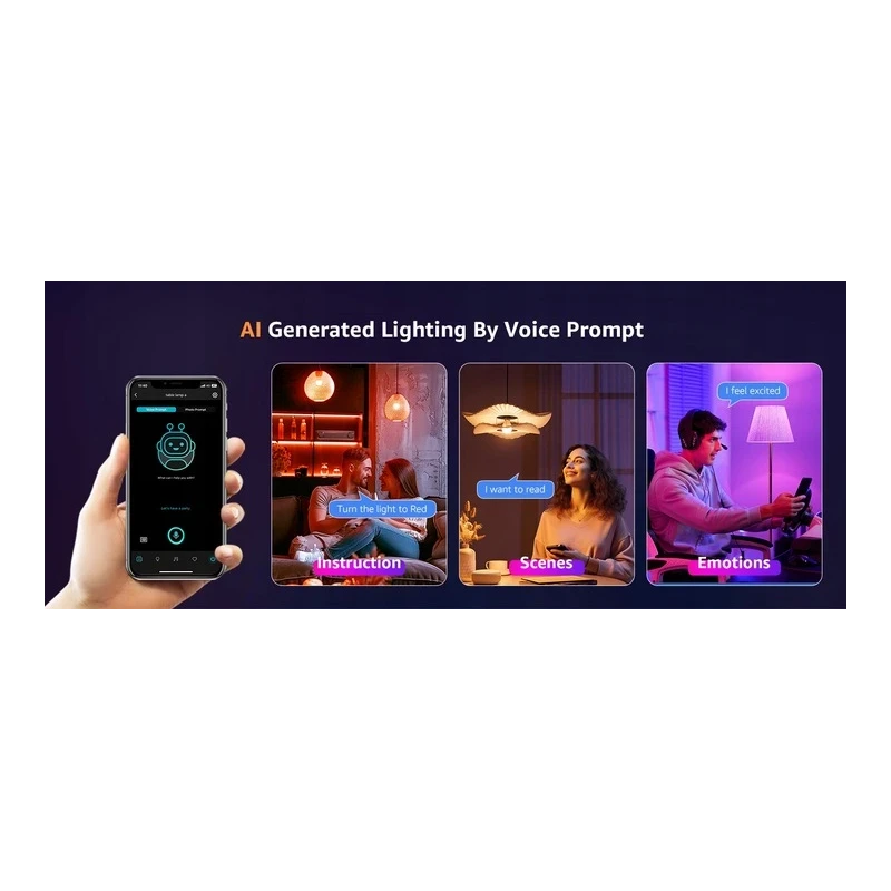 Lepro B1 AI Smart Bulb E27 - inteligentne żarówki E27 (2szt)