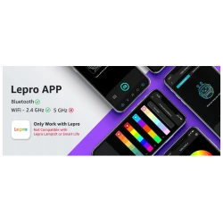 Lepro B1 AI WiFi BT Smart Bulb E27 inteligentne żarówki RGB 8,5W (2szt)