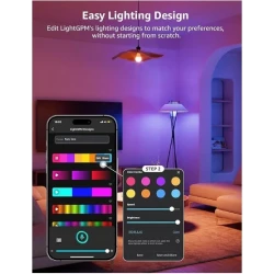 Lepro B1 AI WiFi BT Smart Bulb E27 inteligentne żarówki RGB 8,5W (1szt)