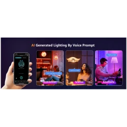 Lepro B1 AI WiFi BT Smart Bulb E27 inteligentne żarówki RGB 8,5W (1szt)