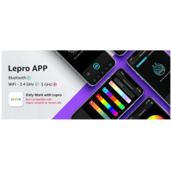Lepro B1 AI WiFi BT Smart Bulb E27 inteligentne żarówki RGB 8,5W (1szt)