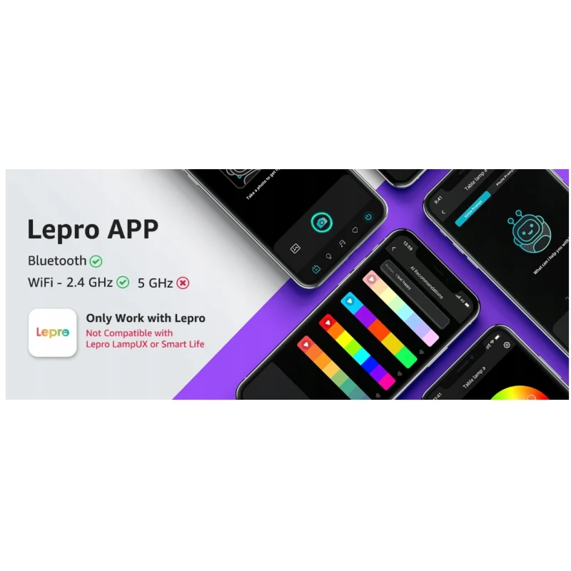 Lepro B1 AI Smart Bulb E27 - inteligenta żarówka E27