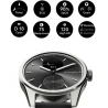 Withings Scanwatch 2 zegarek smartwatch puls EKG 42mm zestaw skórzany pasek