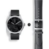 Withings Scanwatch 2 zegarek smartwatch puls EKG 42mm zestaw skórzany pasek