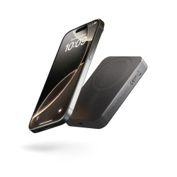 ZENS Slim Qi2 Aluminium Powerbank - magnetyczny powerbank 10000 mAh kompatybilny z MagSafe i Qi2 (black)