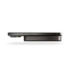 ZENS Slim Qi2 Aluminium Powerbank - magnetyczny powerbank 10000 mAh kompatybilny z MagSafe i Qi2 (black)
