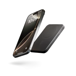 ZENS Slim Qi2 Aluminium Powerbank - magnetyczny powerbank 5000 mAh kompatybilny z MagSafe i Qi2 (black)