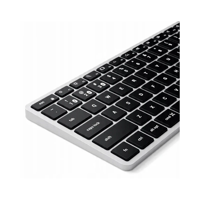 Satechi Slim X1 - klawiatura Bluetooth do trzech urządzeń USB-C (silver)