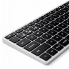 Satechi Slim X1 - klawiatura Bluetooth do trzech urządzeń USB-C (silver)