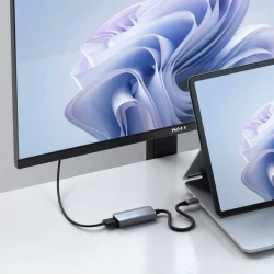 Satechi Single Port Adapter - adapter USB-C do HDMI 2.1 8K (space gray)