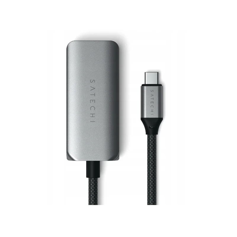 Satechi Single Port Adapter - adapter USB-C do HDMI 2.1 8K (space gray)