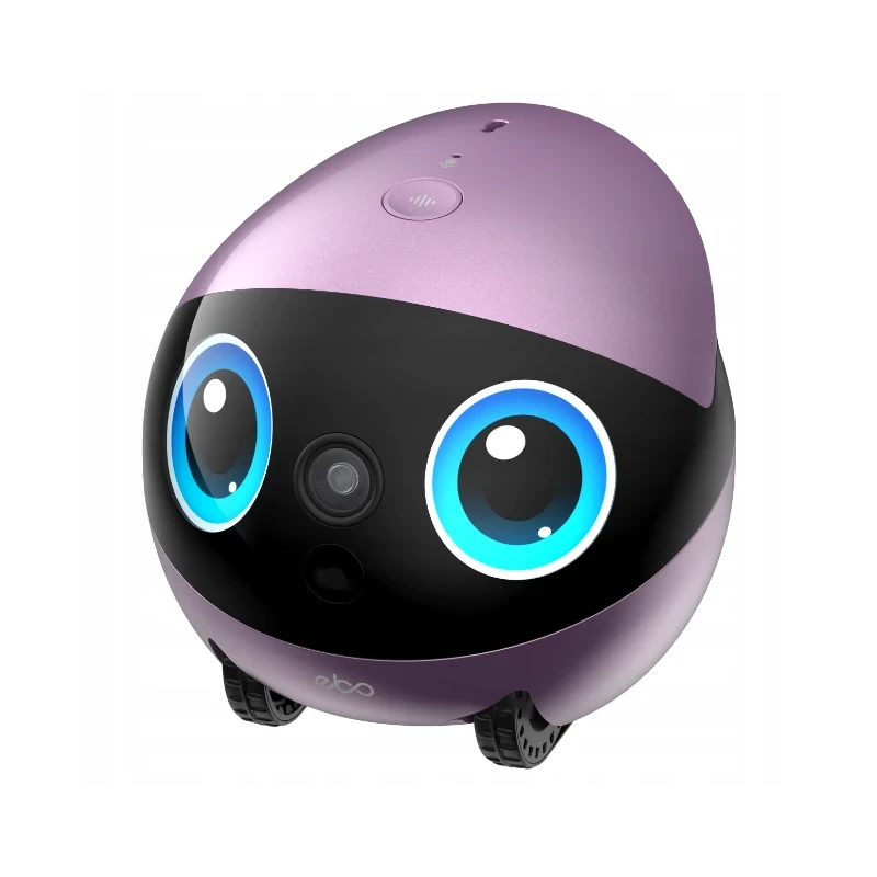 EnaBot EBO AIR 2 Plus domowy mobilny robot monitorujący kamera AI purpurowy