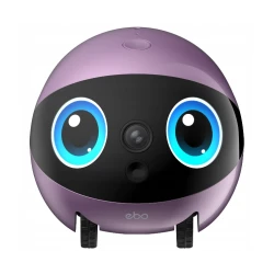 EnaBot EBO AIR 2 Plus domowy mobilny robot monitorujący kamera AI purpurowy