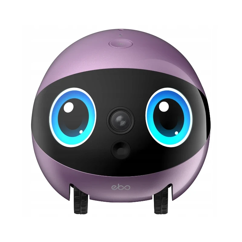 EnaBot EBO AIR 2 Plus domowy mobilny robot monitorujący kamera AI purpurowy