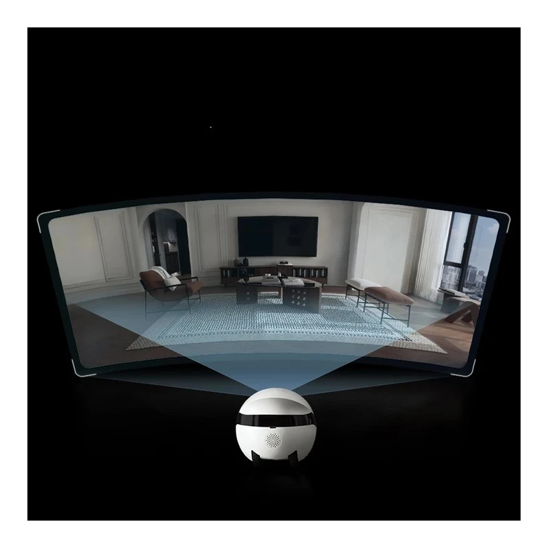 EnaBot EBO AIR 2 Plus domowy mobilny robot monitorujący kamera AI purpurowy