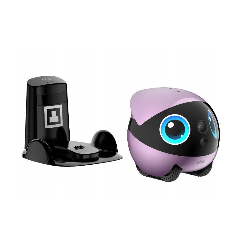 EnaBot EBO AIR 2 Plus domowy mobilny robot monitorujący kamera AI purpurowy