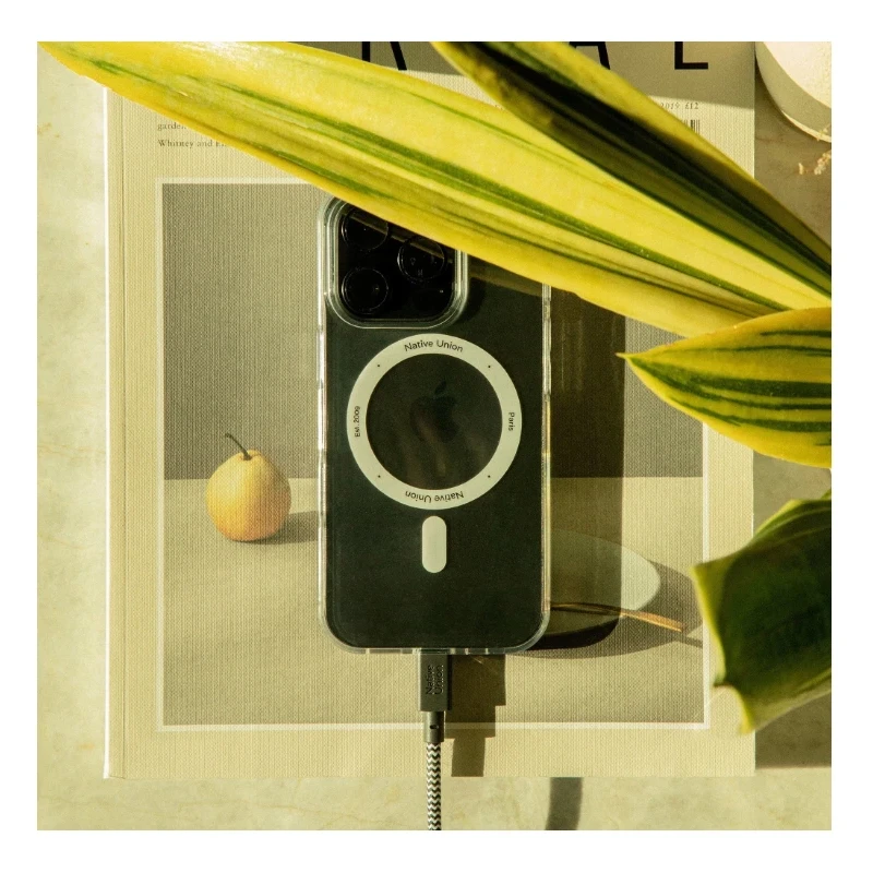 Native Union Belt Cable XL 100W - kabel USB-C - USB-C, 3 m (zebra)