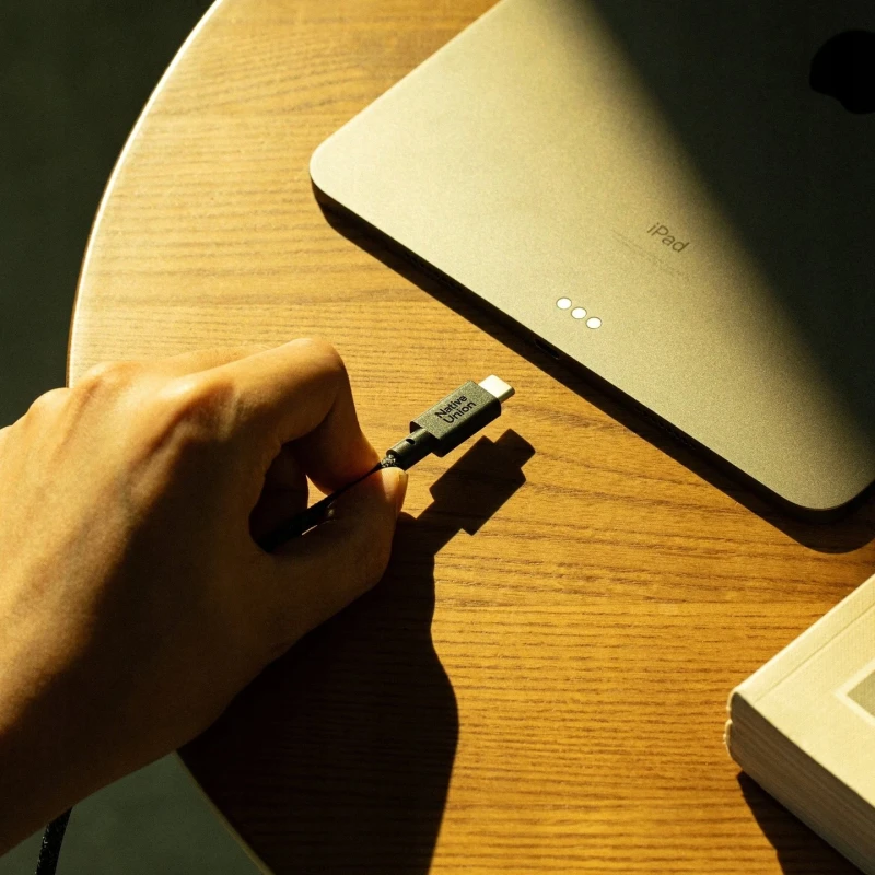 Native Union Belt Cable XL 100W - kabel USB-C - USB-C, 3 m (cosmos)