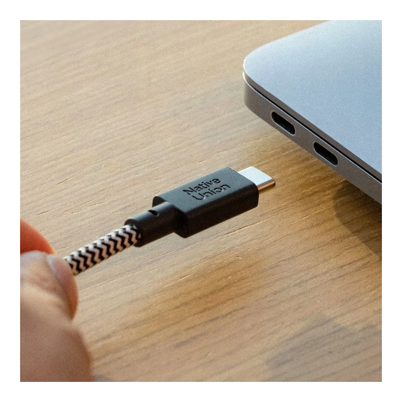 Native Union Belt Cable XL 100W - kabel USB-C - USB-C, 3 m (apricot)