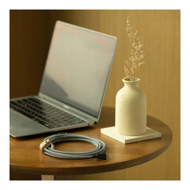 Native Union Belt Cable XL 100W - kabel USB-C - USB-C, 3 m (apricot)