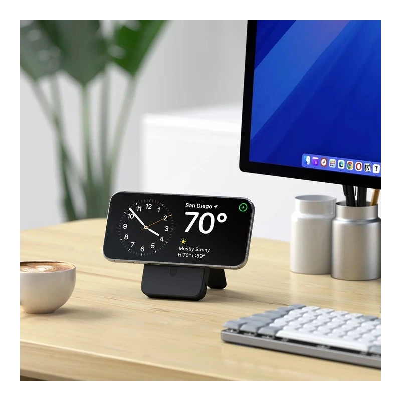 Satechi magnetyczny powerbank 10000 mAh MagSafe i Qi2 apple watch USB-C PD