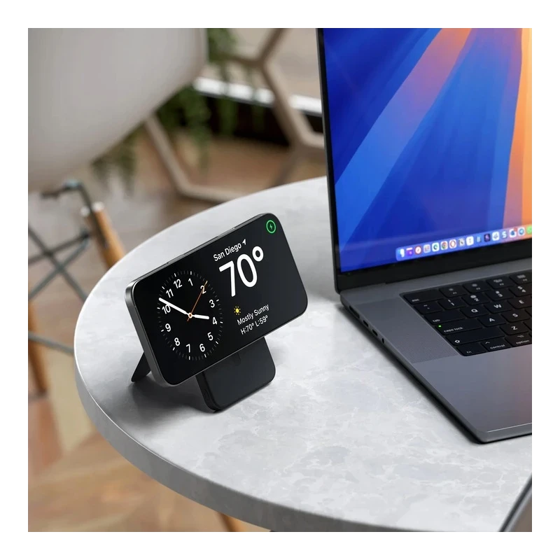 Satechi magnetyczny powerbank 5000 mAh MagSafe i Qi2 apple watch USB-C PD
