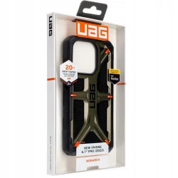 UAG Monarch obudowa ochronna plecki do iPhone 15 Pro (kevlar element green)