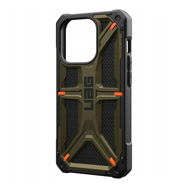UAG Monarch obudowa ochronna plecki do iPhone 15 Pro (kevlar element green)