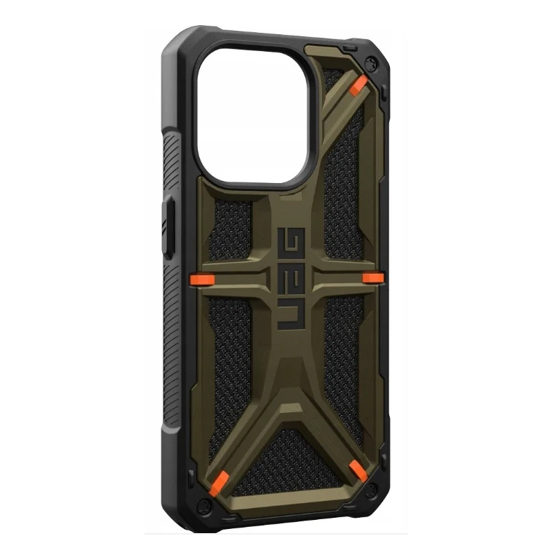 UAG Monarch obudowa ochronna plecki do iPhone 15 Pro (kevlar element green)