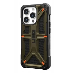 UAG Monarch obudowa ochronna plecki do iPhone 15 Pro (kevlar element green)