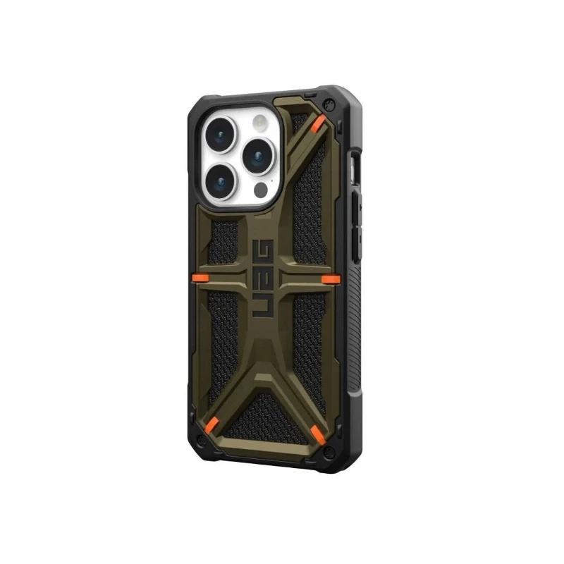 UAG Monarch obudowa ochronna plecki do iPhone 15 Pro (kevlar element green)