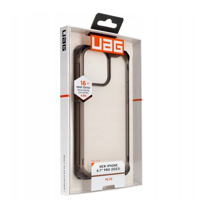 UAG Plyo - obudowa ochronna plecki iPhone 15 Pro Max (ash)