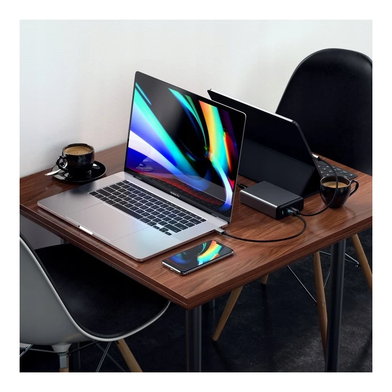 Satechi Desktop 108W Pro ładowarka sieciowa 2x USB-C PD 90W/18W, 2X USB-A