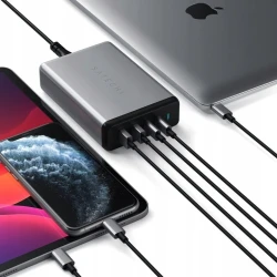 Satechi Desktop 108W Pro ładowarka sieciowa 2x USB-C PD 90W/18W, 2X USB-A