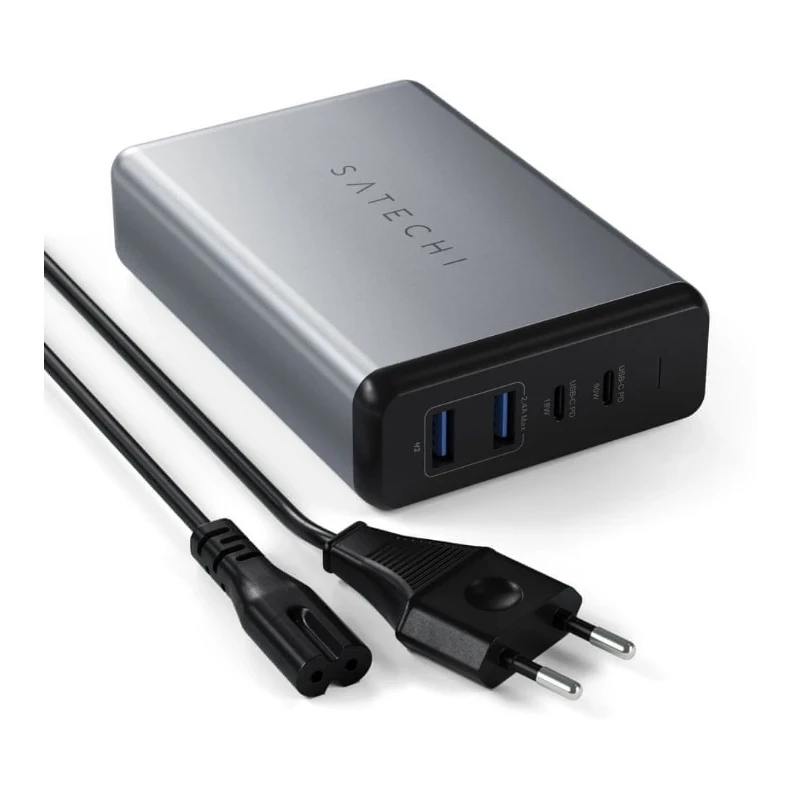 Satechi Desktop 108W Pro ładowarka sieciowa 2x USB-C PD 90W/18W, 2X USB-A