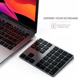 Satechi Aluminium Extended Keypad bezprzewodowa klawiatura numeryczna BT